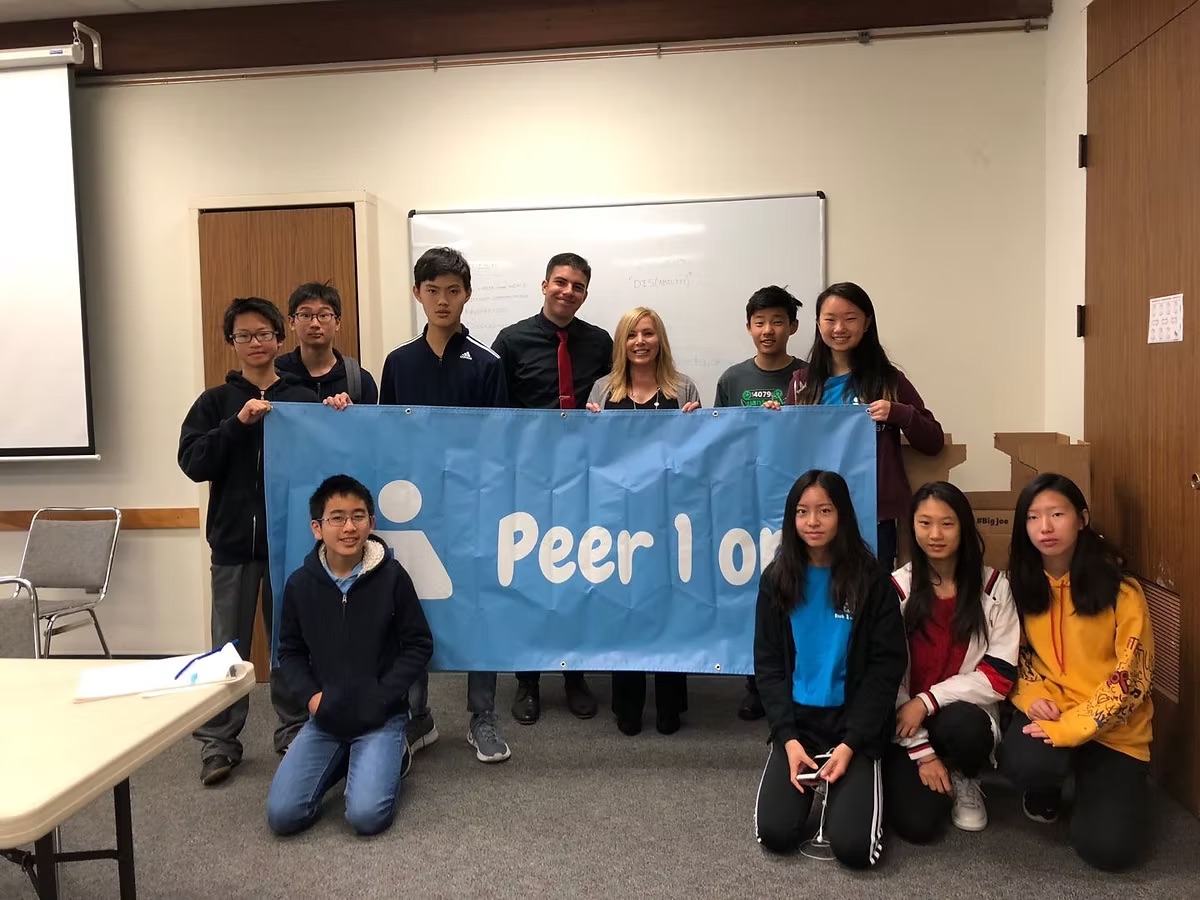 Poster for Peer 1 on 1 Mentorship